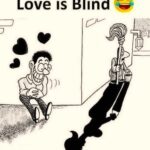 Love really is blind