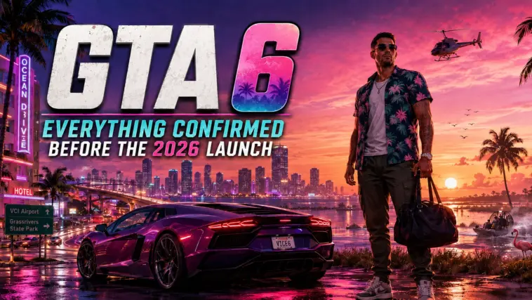GTA 6 confirmed details before its 2026 launch